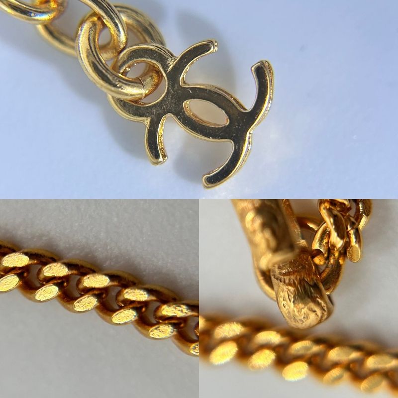 Chanel Necklace Women's Chain Accessory With Simple Adjuster Coco Mark Chanel