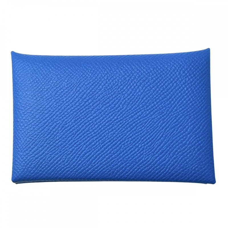 Hermes Card Case Men's Calvi Coin Case Coin Purse Small Item Hermes K Engraved