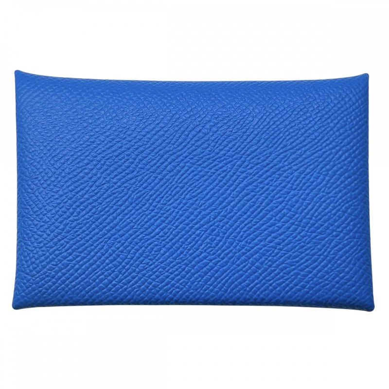 Hermes Card Case Men's Calvi Coin Case Coin Purse Small Item Hermes K Engraved