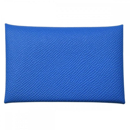 Hermes Card Case Men's Calvi Coin Case Coin Purse Small Item Hermes K Engraved