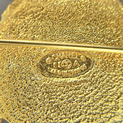 Chanel Brooch Ladies Accessories Chanel GP Faux Pearl 03A Gold White Approx 26g