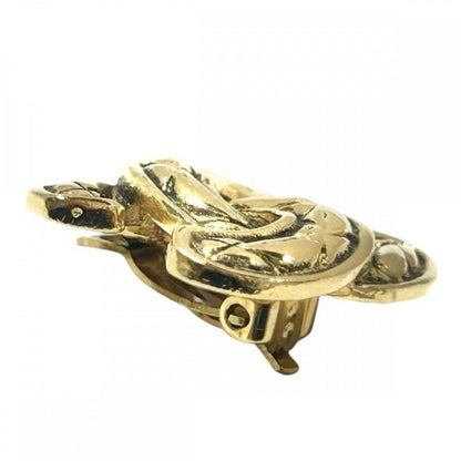 Chanel Earrings Ladies Coco Mark Matelasse Vintage Accessories Chanel GP Gold