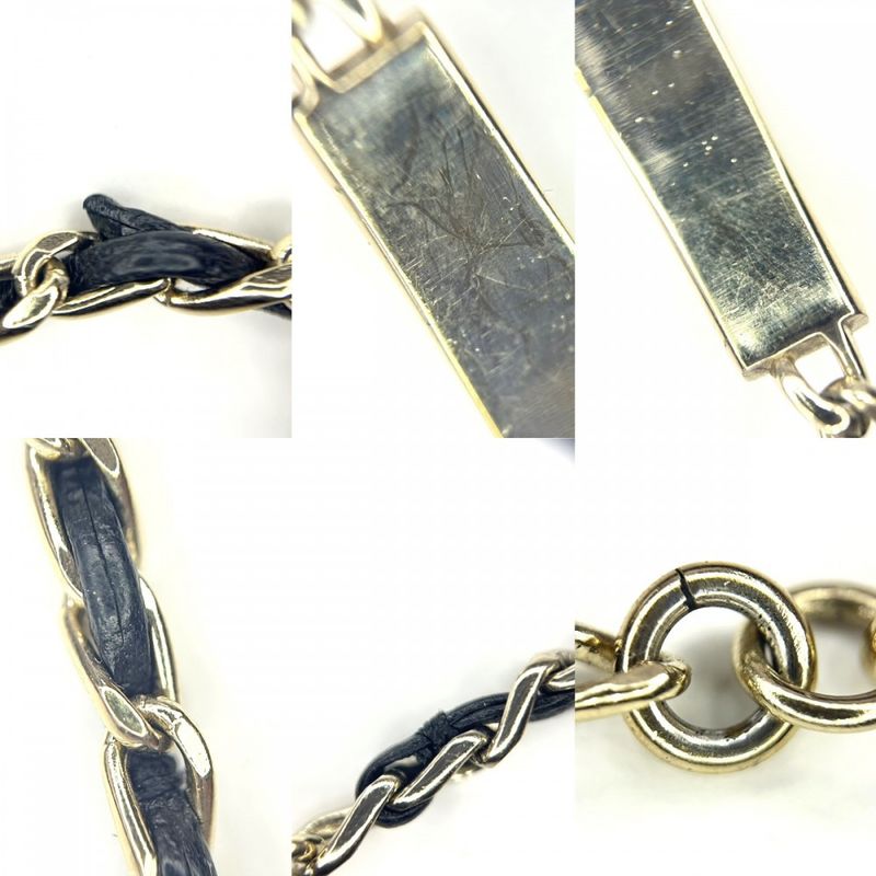 Chanel Bracelet Women Chain Logo Plate Accessories Coco Mark With Adjuster