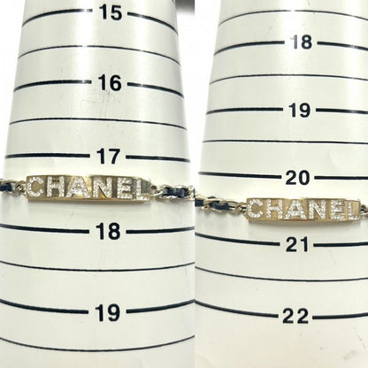 Chanel Bracelet Women Chain Logo Plate Accessories Coco Mark With Adjuster