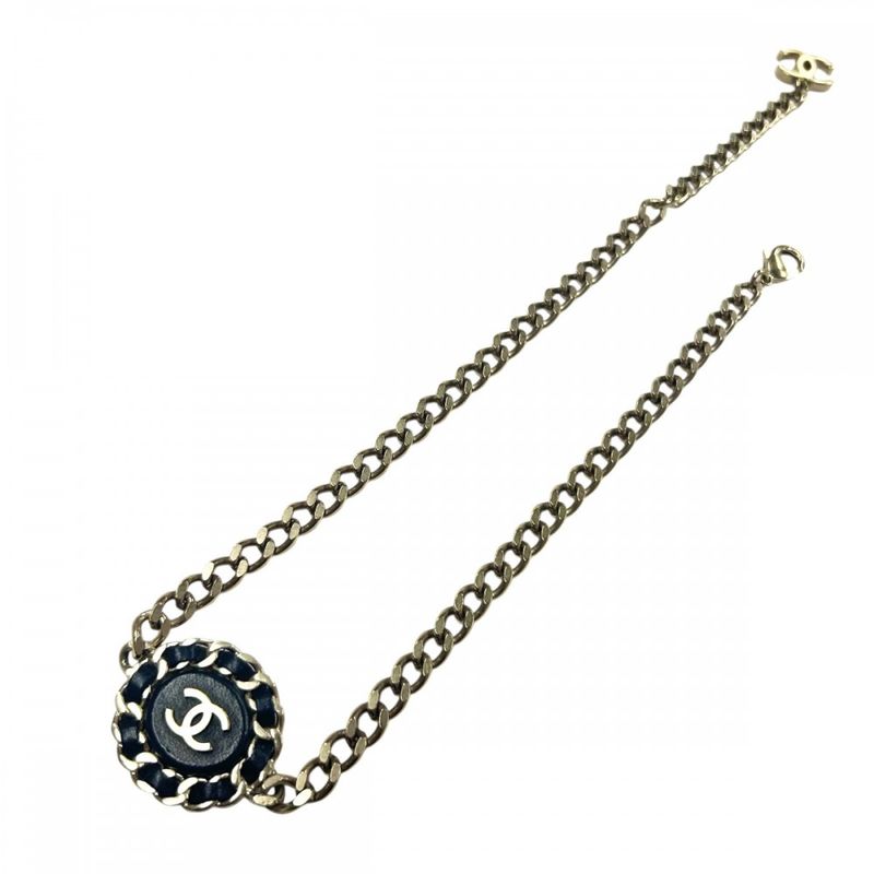 Chanel Necklace Women's Chain Design Coco Mark Accessories Choker With Adjuster