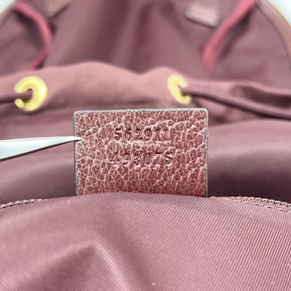 Gucci Backpack Men's Backpack GG Canvas Gucci 562911 Bordeaux Gold Hardware
