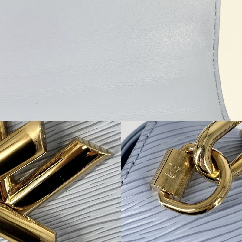 Louis Vuitton 2WAY Ladies Epi Twist MM Handbag Shoulder Bag Shoulder Crossbody