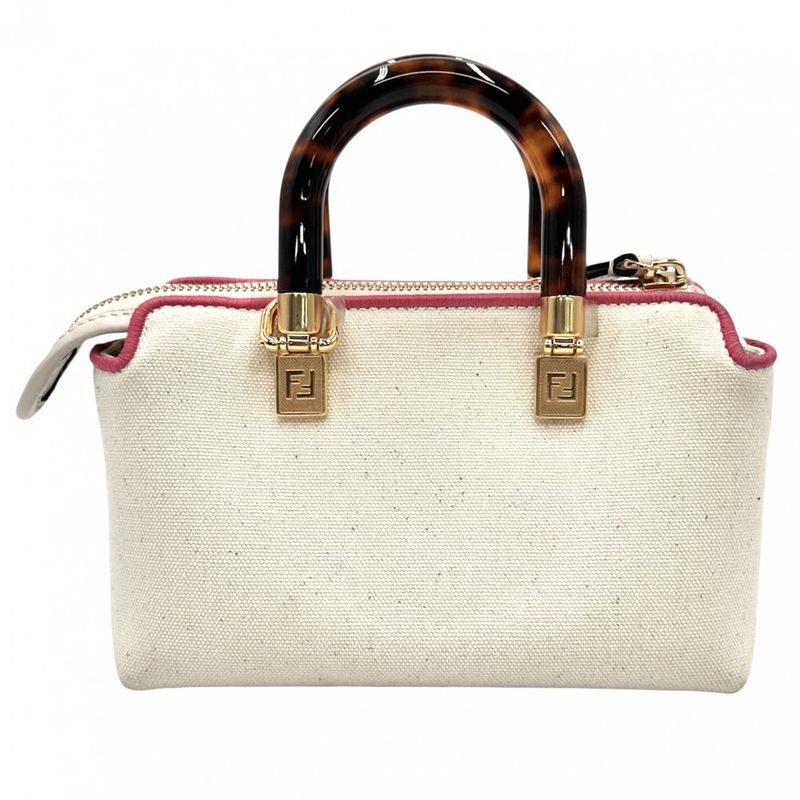 Fendi 2WAY Ladies By-the-way Mini Handbag Shoulder Bag Shoulder Crossbody Small