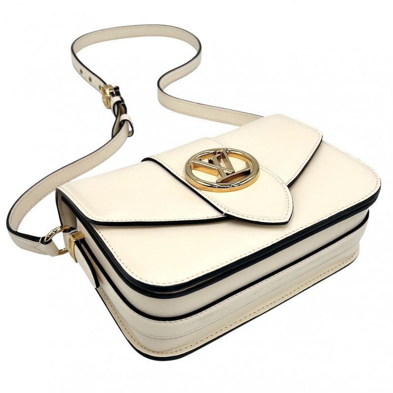 Louis Vuitton Shoulder Bag Women's LV Pont Neuf Shoulder Crossbody Ivory Louis