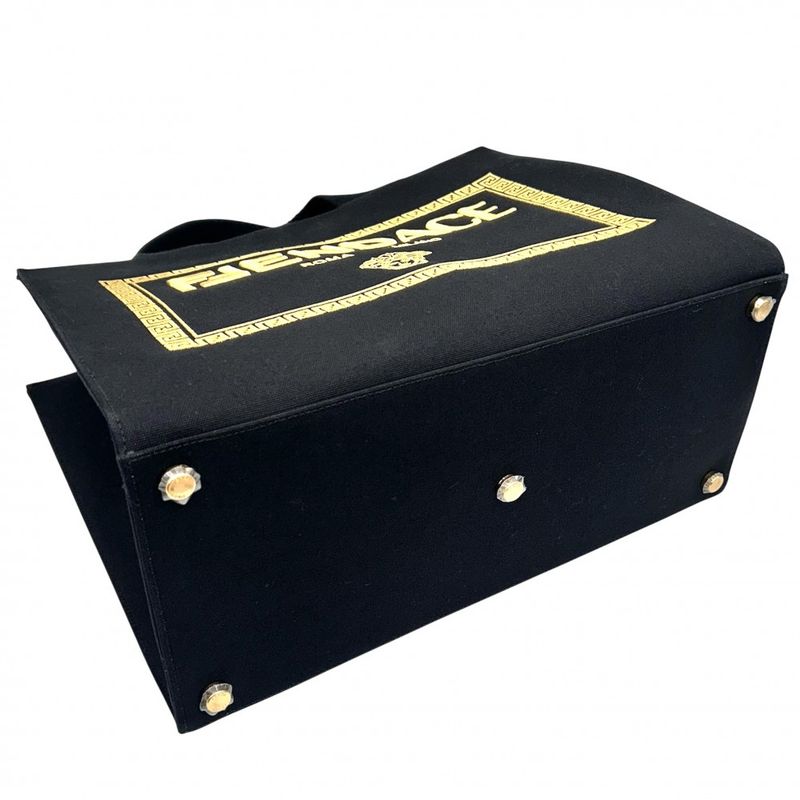 Versace 2WAY Women's Fendace Fendi Collaboration Handbag Shoulder Tote Medusa