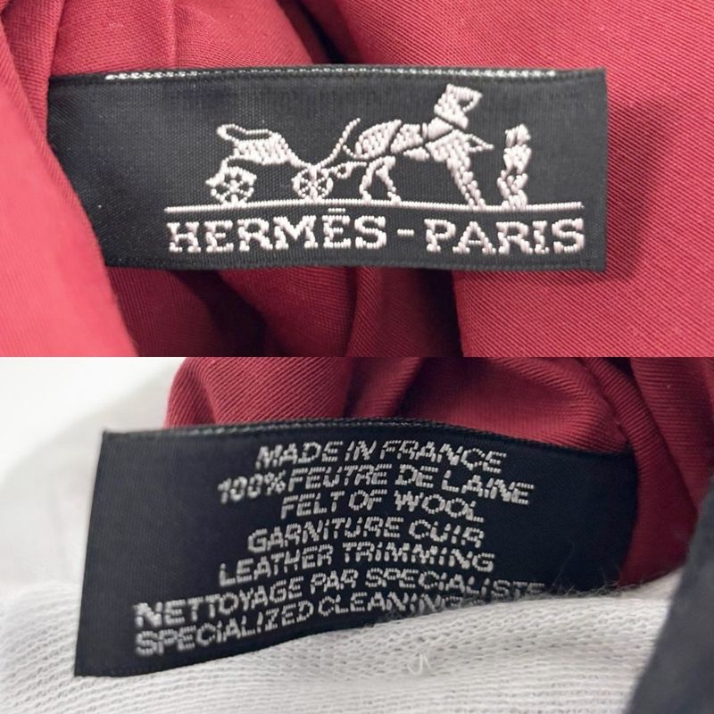 Hermes Pouch Women Bolide Pouch Mini Small Bag Bicolor Hermes Wool Leather