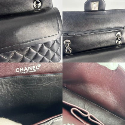 Chanel Shoulder Bag Women's Matelasse 25 Coco Mark Turnlock Matelasse Double