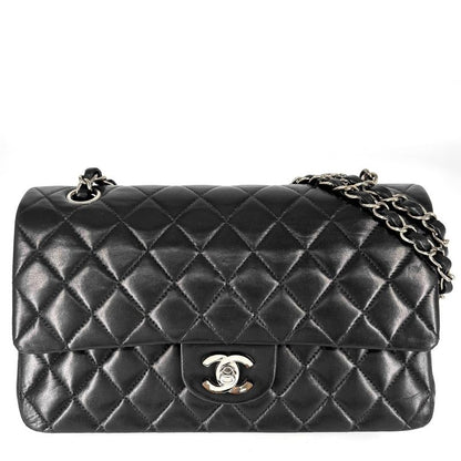 Chanel Shoulder Bag Women's Matelasse 25 Coco Mark Turnlock Matelasse Double