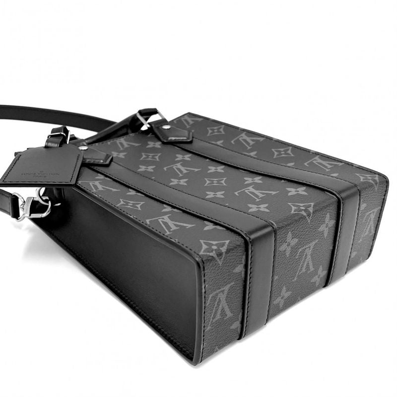 Louis Vuitton 2WAY Men's Monogram Eclipse Sac Plastic MINI Handbag Shoulder Bag