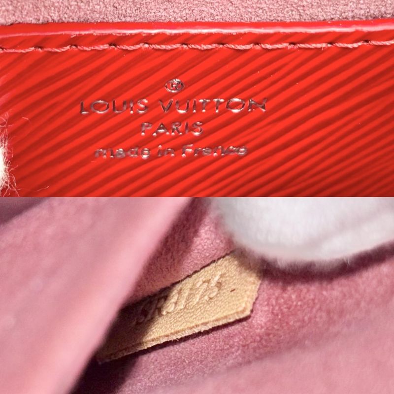 Louis Vuitton Shoulder Bag Women's Epi Twist MM Shoulder Crossbody Red Louis