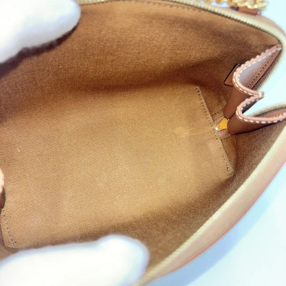 Celine Shoulder Bag Women Triomphe Chain Clutch Celine PVC Coated Canvas