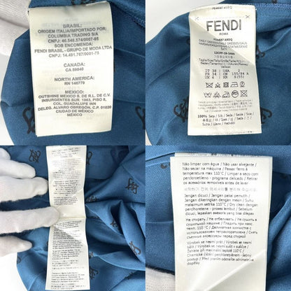 Fendi Dress Women's Pleated Long Sleeve Long Dress Apparel Clothing Fendi 36