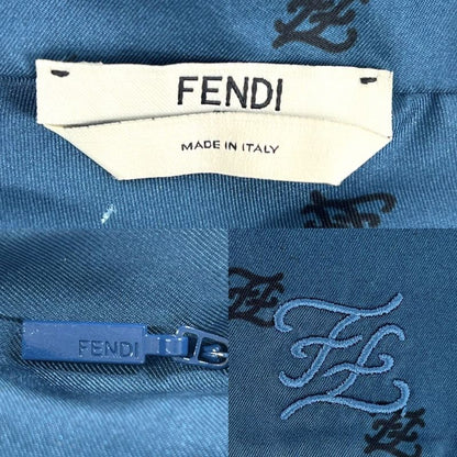 Fendi Dress Women's Pleated Long Sleeve Long Dress Apparel Clothing Fendi 36