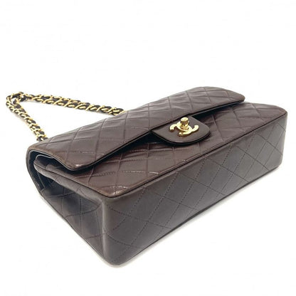 Chanel Shoulder Bag Women Matelasse 25 Double Chain Double Flap Shoulder