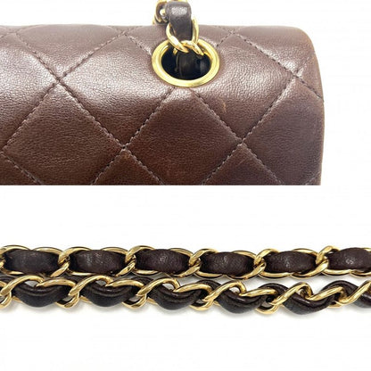 Chanel Shoulder Bag Women Matelasse 25 Double Chain Double Flap Shoulder