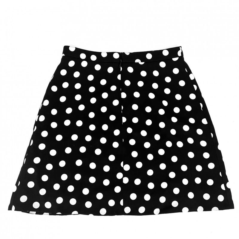 Saint Laurent Paris Skirt Polka Dot Miniskirt Bottoms Apparel