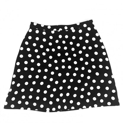 Saint Laurent Paris Skirt Women's Polka Dot Miniskirt Bottoms Dot Apparel