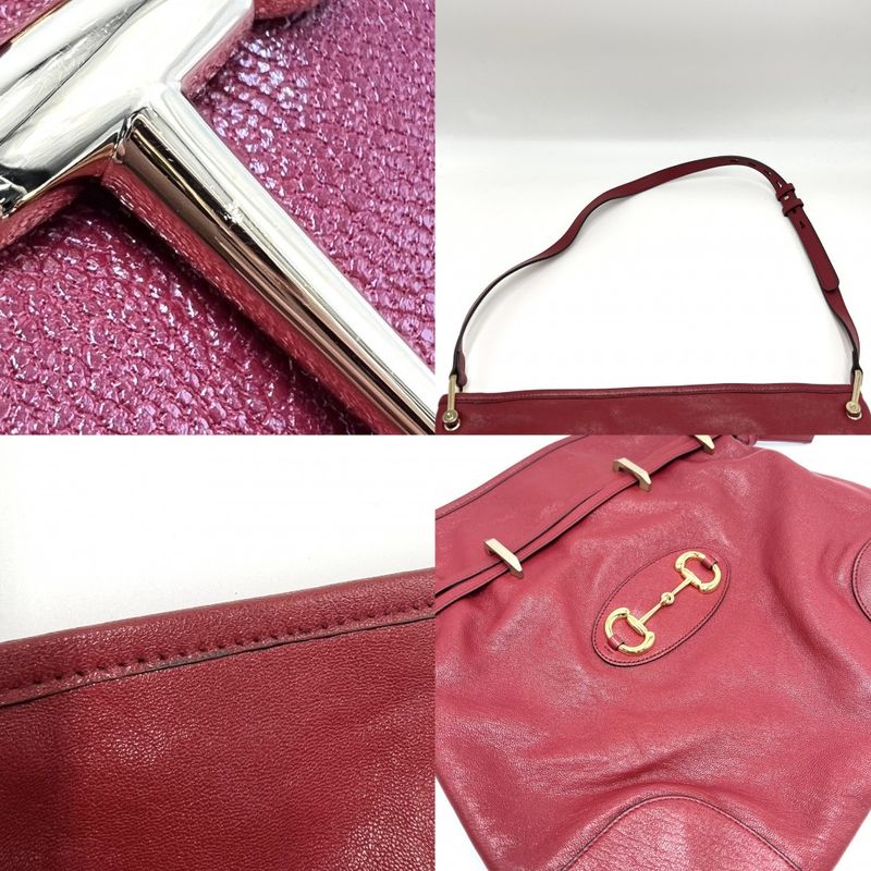 Gucci Shoulder Bag Women's Horsebit Drawstring Ring Bag Drawstring Shoulder