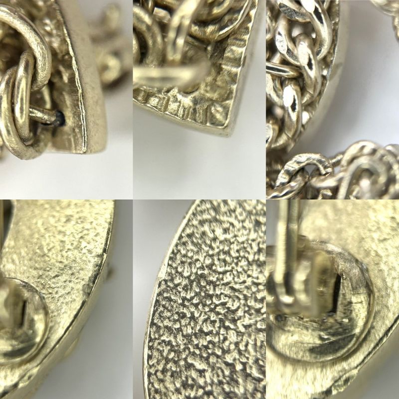 Chanel Brooch Ladies Chain Coco Mark Accessories Chanel GP 10C Gold Approx