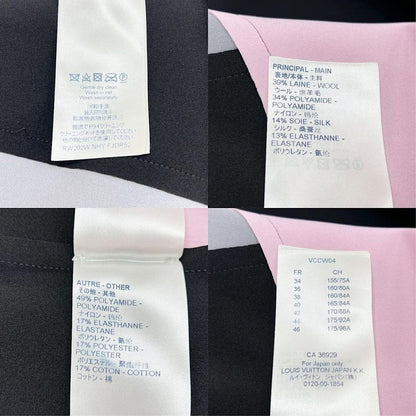 Louis Vuitton Dress Women's Monogram Short Sleeve Dress Apparel Clothing Louis