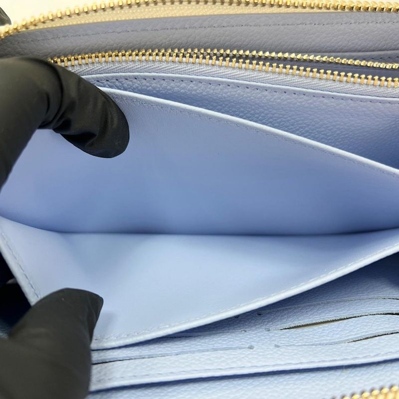 Louis Vuitton Long Wallet Women's Zippy Wallet Long Wallet Round Zipper Louis