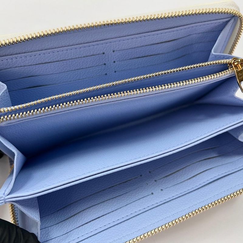Louis Vuitton Long Wallet Women's Zippy Wallet Long Wallet Round Zipper Louis