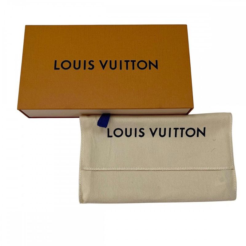 Louis Vuitton Long Wallet Women's LV X TM Zippy Wallet Cherry Blossom Round