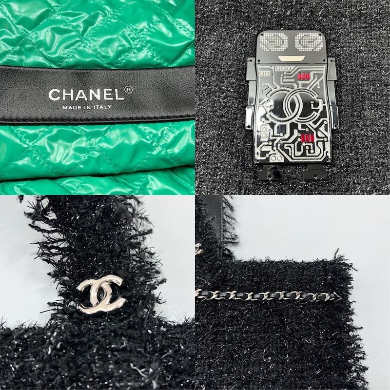 Chanel Tote Bag Women Shoulder Robot Large Shopping Tote Coco Mark Handbag