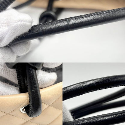 Chanel Tote Bag Women's Cambon Line Medium Tote Coco Mark Handbag Shoulder