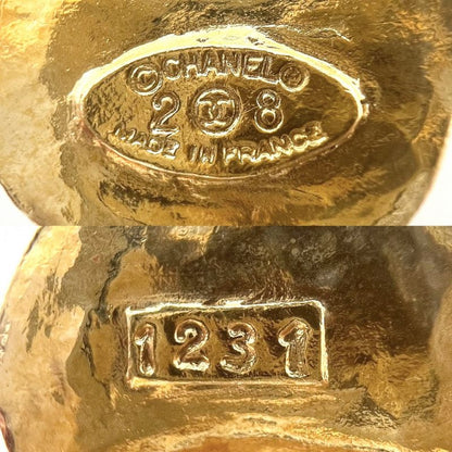 Chanel Brooch Ladies Coco Mark Accessories Vintage Chanel GP 28 Gold Approx