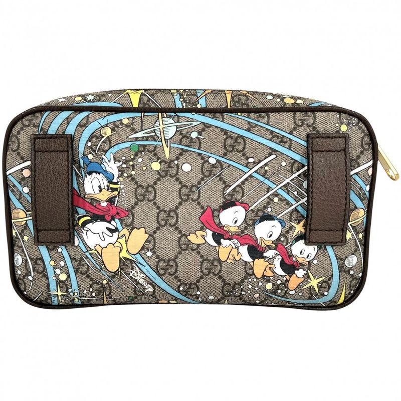 Gucci Waist Bag Women's Disney Collaboration Belt Bag Disney Donald Duck