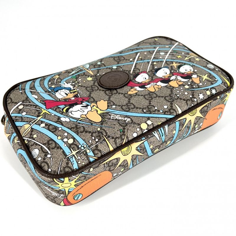 Gucci Waist Bag Women's Disney Collaboration Belt Bag Disney Donald Duck