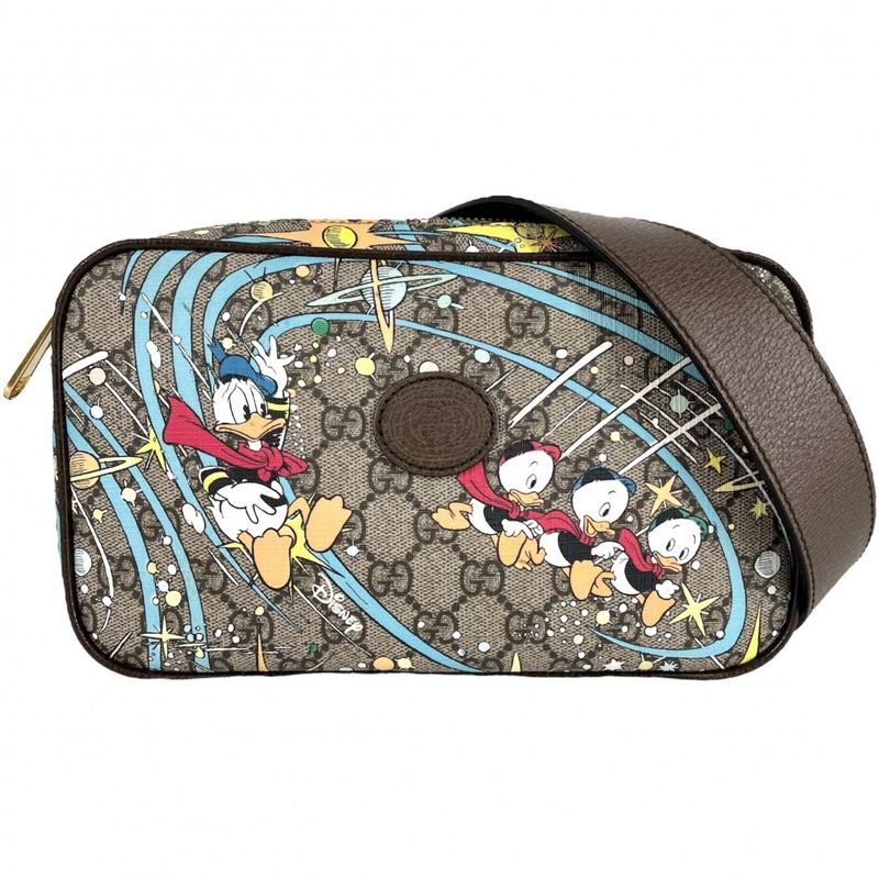 Gucci Waist Bag Women's Disney Collaboration Belt Bag Disney Donald Duck