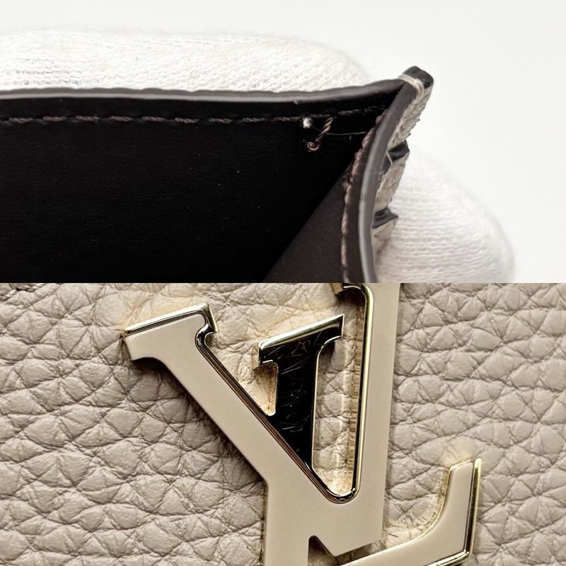 Louis Vuitton Card Case Women's Porte Cult Capucines Periodicals Small Items