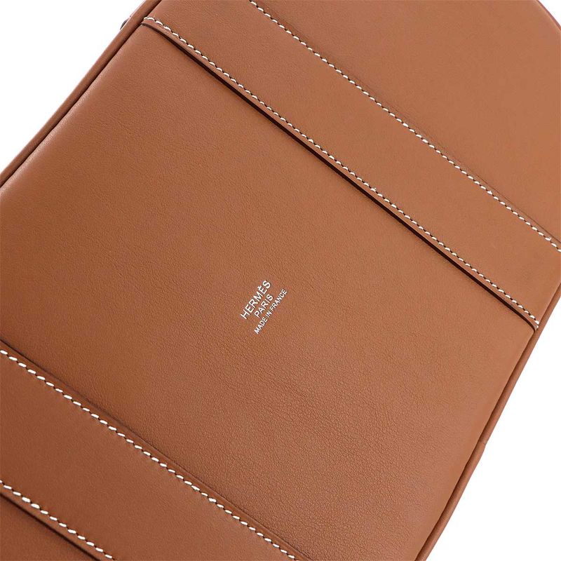 Exhibit Hermes Garden Picnic Basket Tote Bag Swift O'shea Willow Natural Gold B