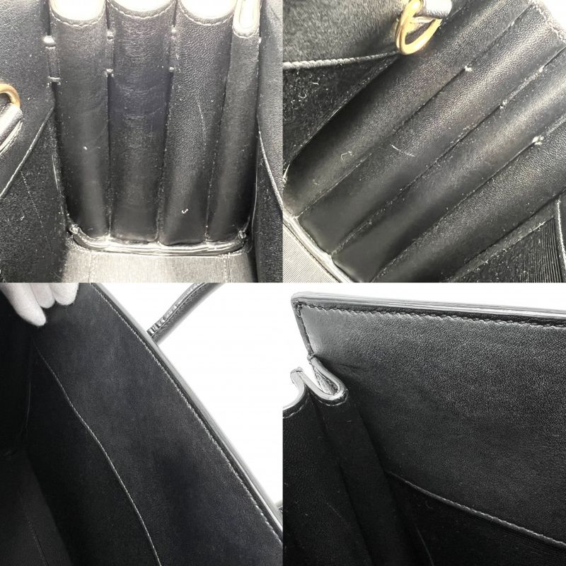 Saint Laurent Paris 2WAY Women's Sac De Jour Baby Bicolor Handbag Shoulder Bag