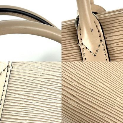 Louis Vuitton 2WAY Women's Marly MM Handbag Shoulder Bag Beige Louis Vuitton