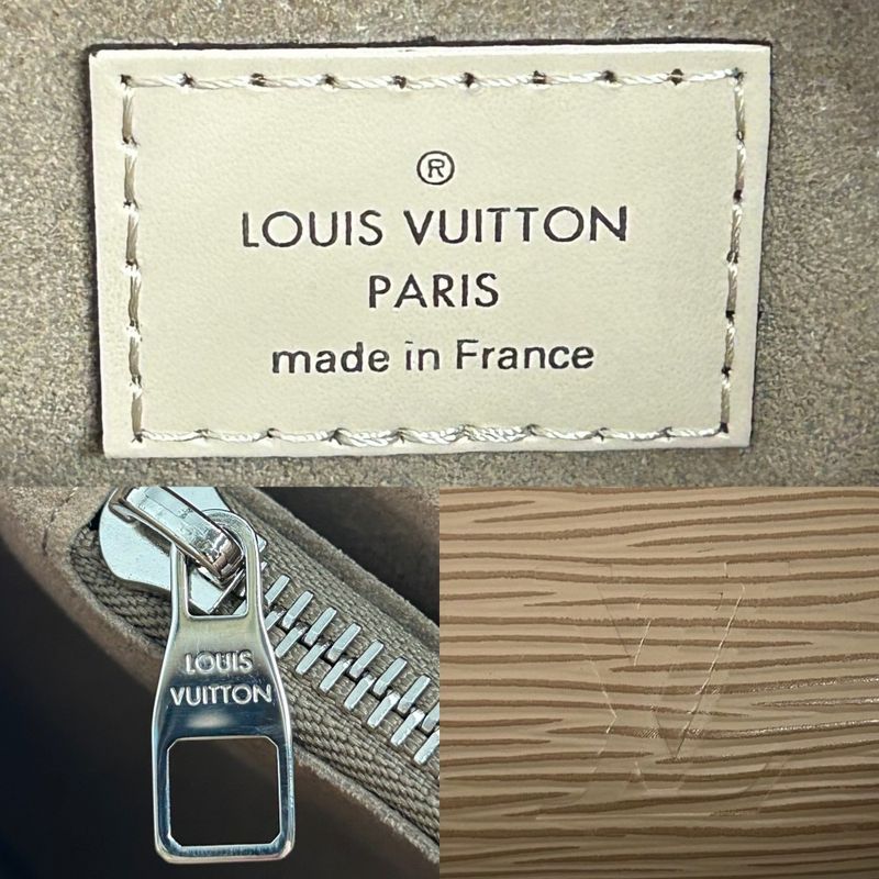 Louis Vuitton 2WAY Women's Marly MM Handbag Shoulder Bag Beige Louis Vuitton