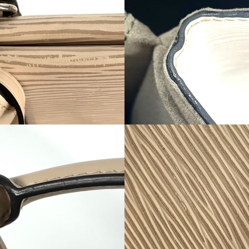 Louis Vuitton 2WAY Women's Marly MM Handbag Shoulder Bag Beige Louis Vuitton