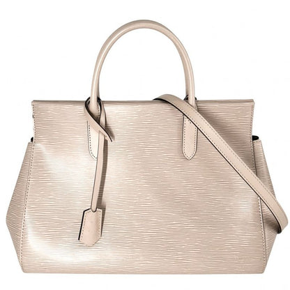Louis Vuitton 2WAY Women's Marly MM Handbag Shoulder Bag Beige Louis Vuitton