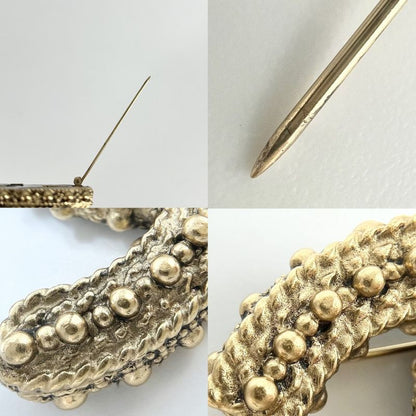 Chanel Brooch Ladies Coco Mark Chanel GP A11A Gold Black Approx 35.3g 2011