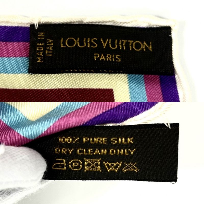 Louis Vuitton Scarf Women's I Love Monogram Takashi Murakami Monogram Multicolor