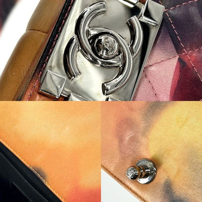 Chanel Shoulder Bag Women's Boy Chanel Matelasse Turnlock Coco Mark Shoulder