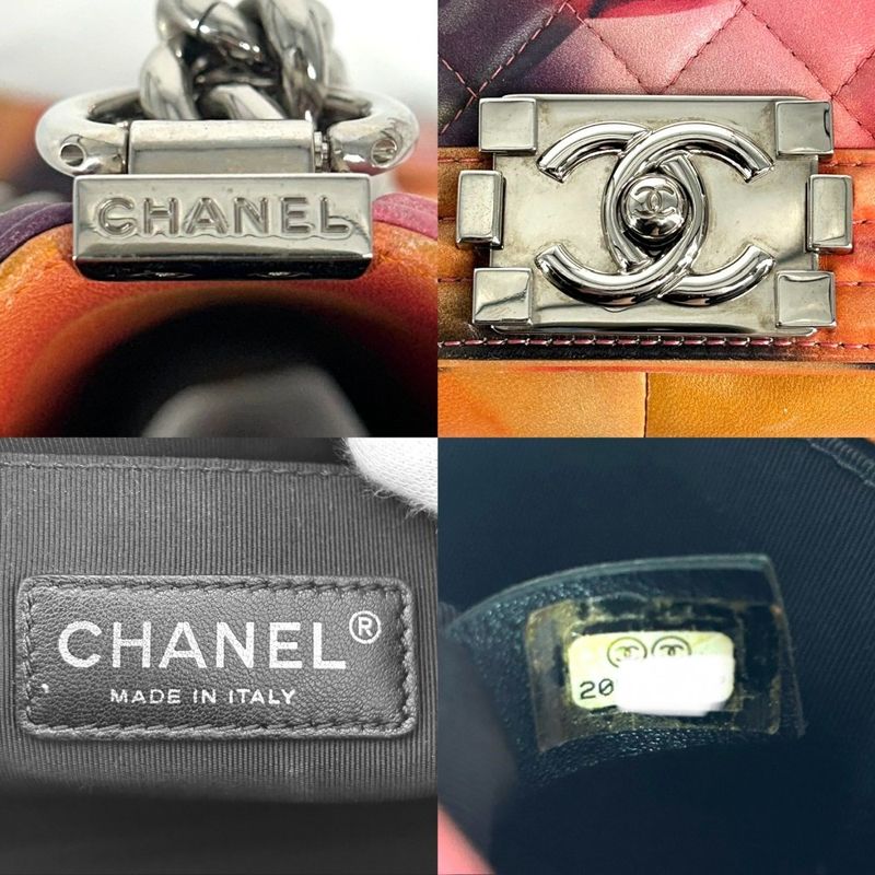 Chanel Shoulder Bag Women's Boy Chanel Matelasse Turnlock Coco Mark Shoulder