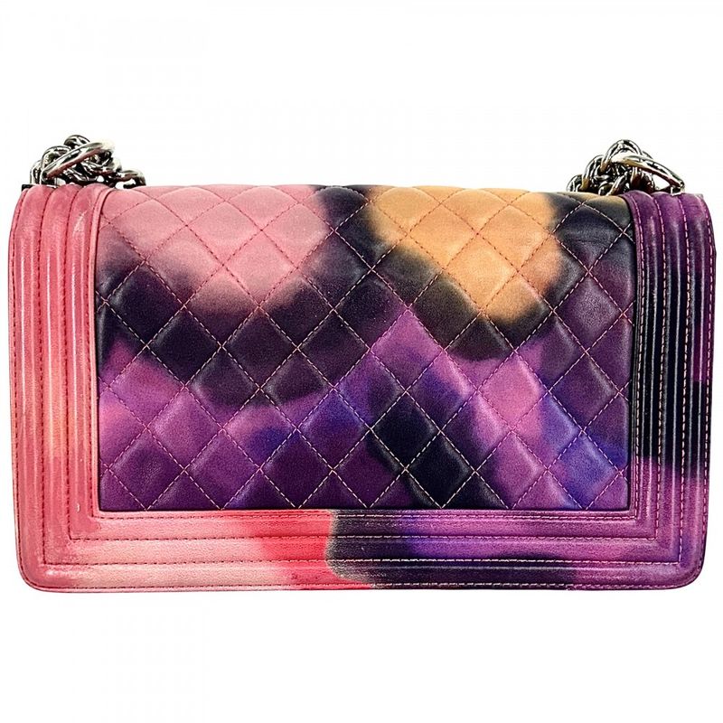 Chanel Shoulder Bag Women's Boy Chanel Matelasse Turnlock Coco Mark Shoulder